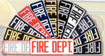 Premier Emblem FIREDEPT411 4 X 11 Fire Dept Patch