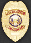 Premier Emblem PROFFIREDEPTSHIELD Professional Fire Department Shield