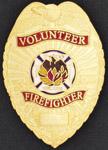  Premier Emblem VOLFIREFIGHTER Volunteer Fire Fighter Eagle Shield