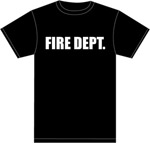 FIRE DEPT. 100% COTTON T-SHIRT
